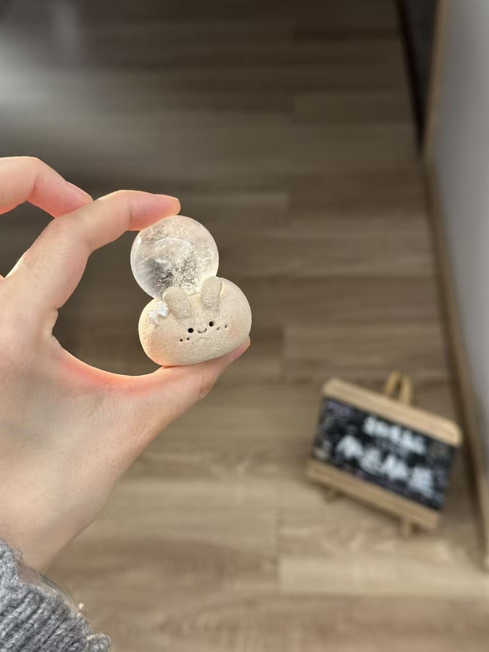 水晶小豆丁可爱白水球球