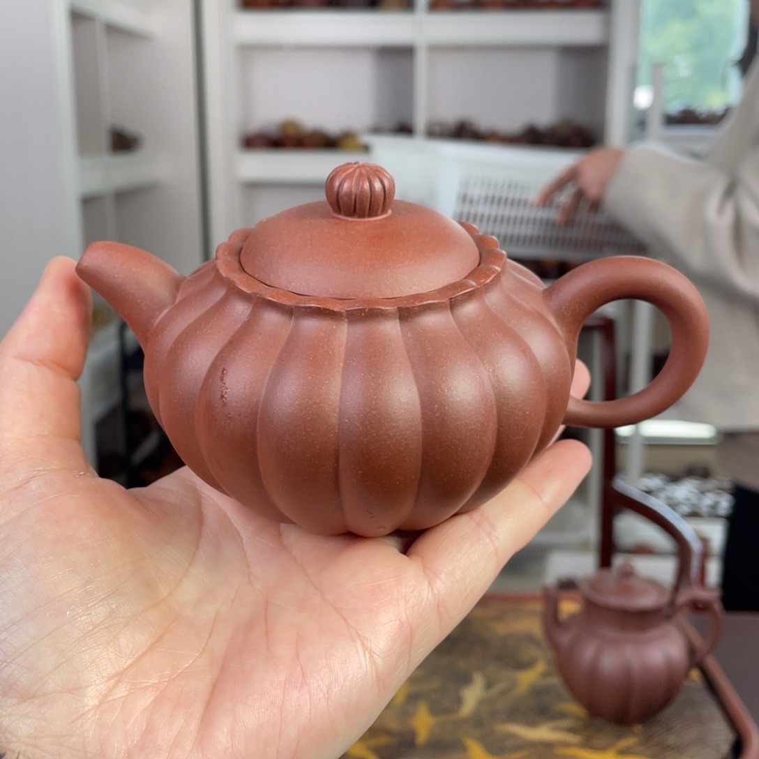 紫砂茶壶中槽清经文器240cc