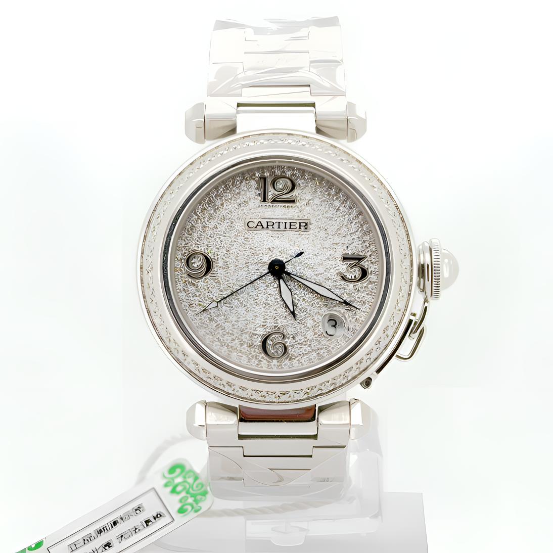 99新 Cartier/卡地亚 自动机械 后钻35mm/公价82999/jm3129