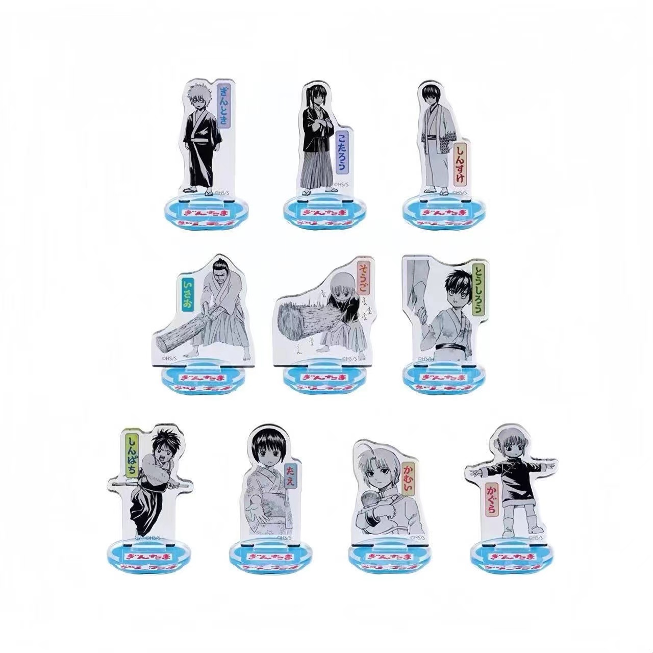 【银魂】JS限定 银魂mini幼年立牌 盲盒（日谷国现，直播代拆）