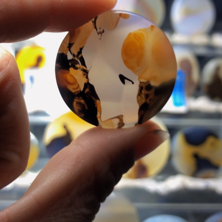 合金玛瑙/玉髓珠宝奇石113