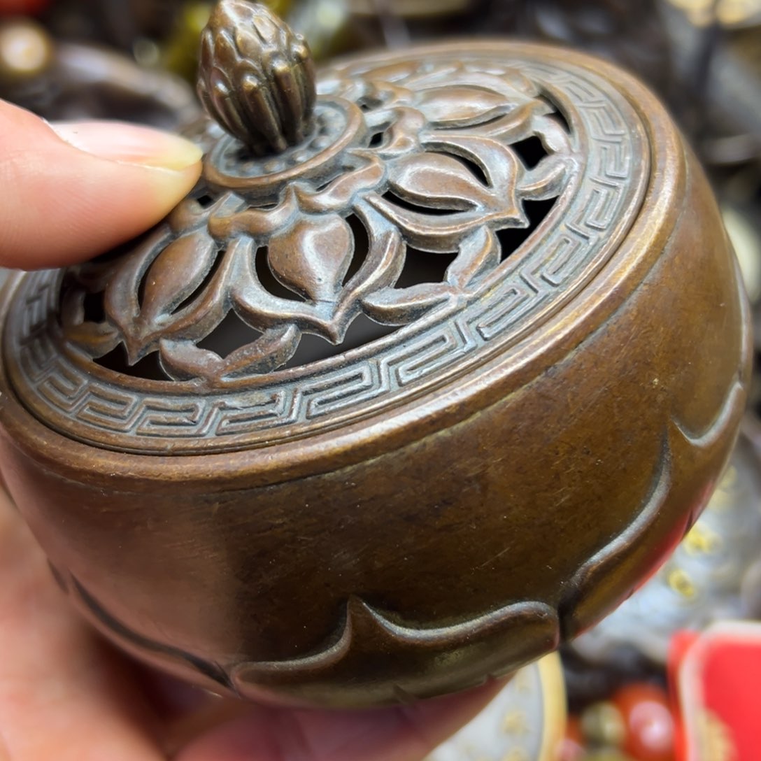 铜摆件欢迎欢迎你