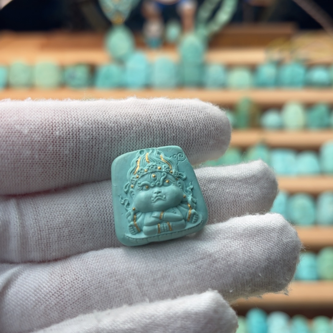 绿松石未镶嵌配饰