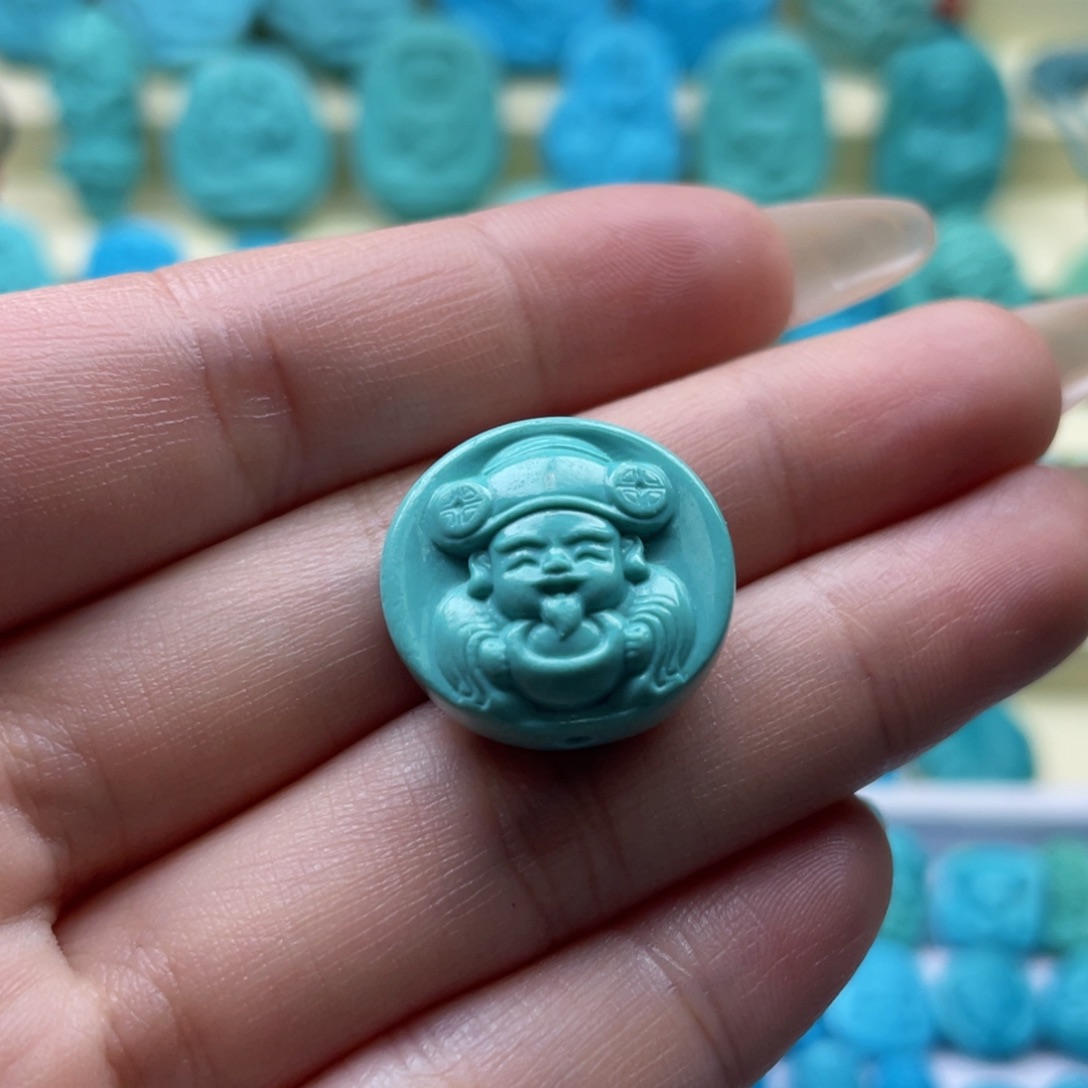 绿松石雕刻未镶嵌