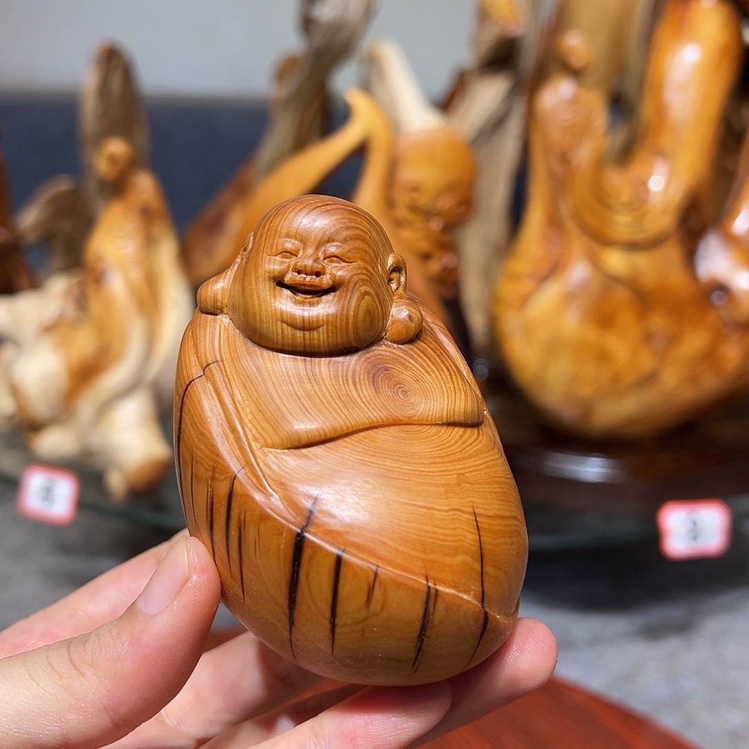 柏木（崖柏）崖柏木手把件摆件