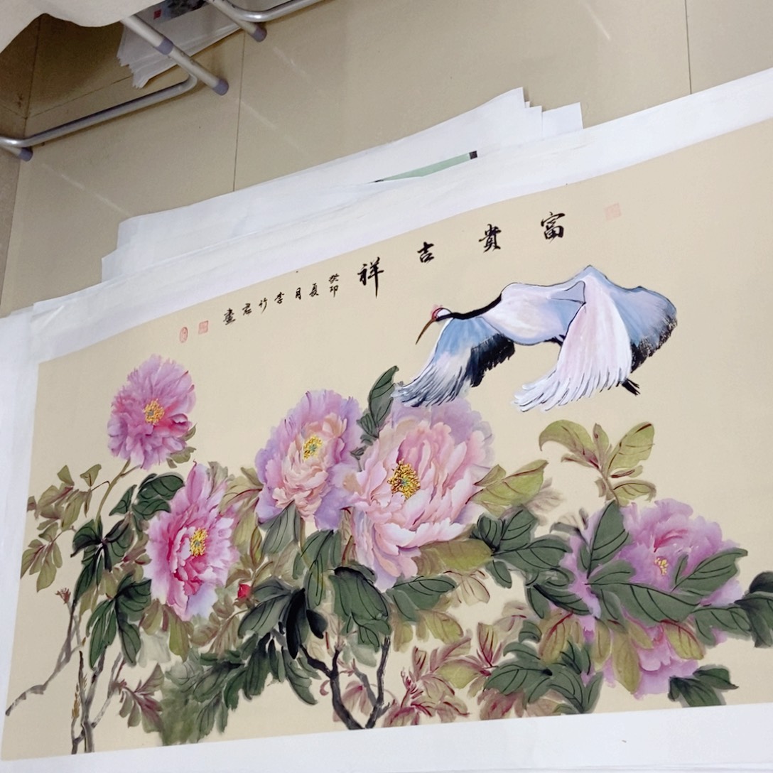 国画手写手绘作品8