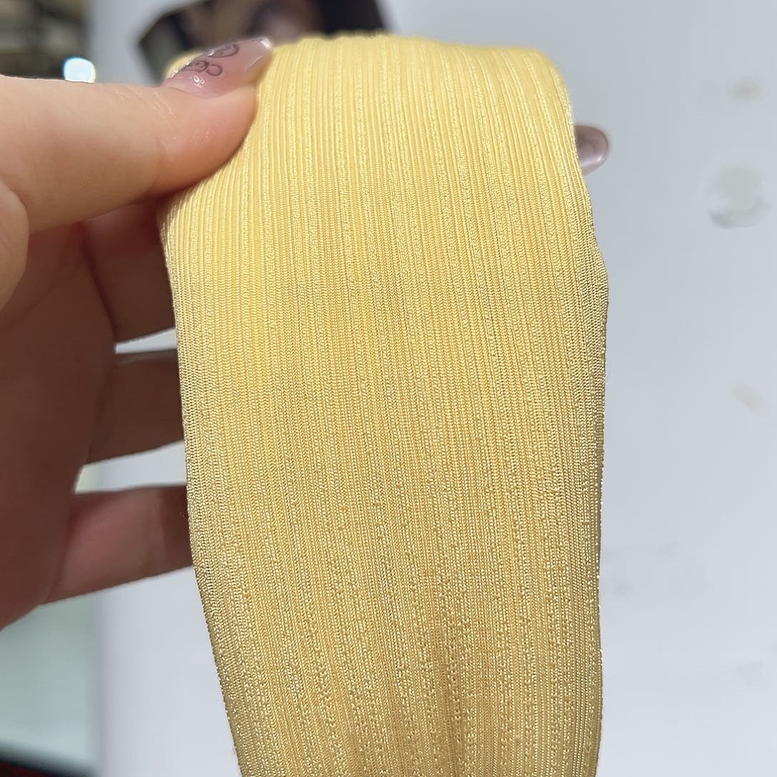 仿珍珠非金属黄色发箍