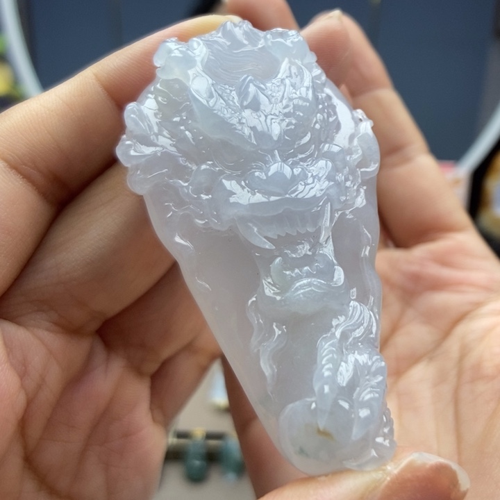 翡翠未镶嵌颈饰吊坠12