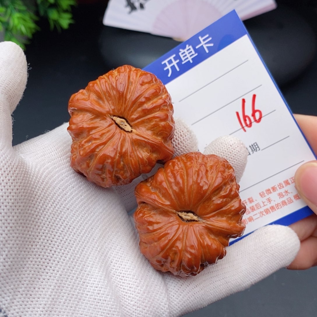文玩核桃把件43南瓜166