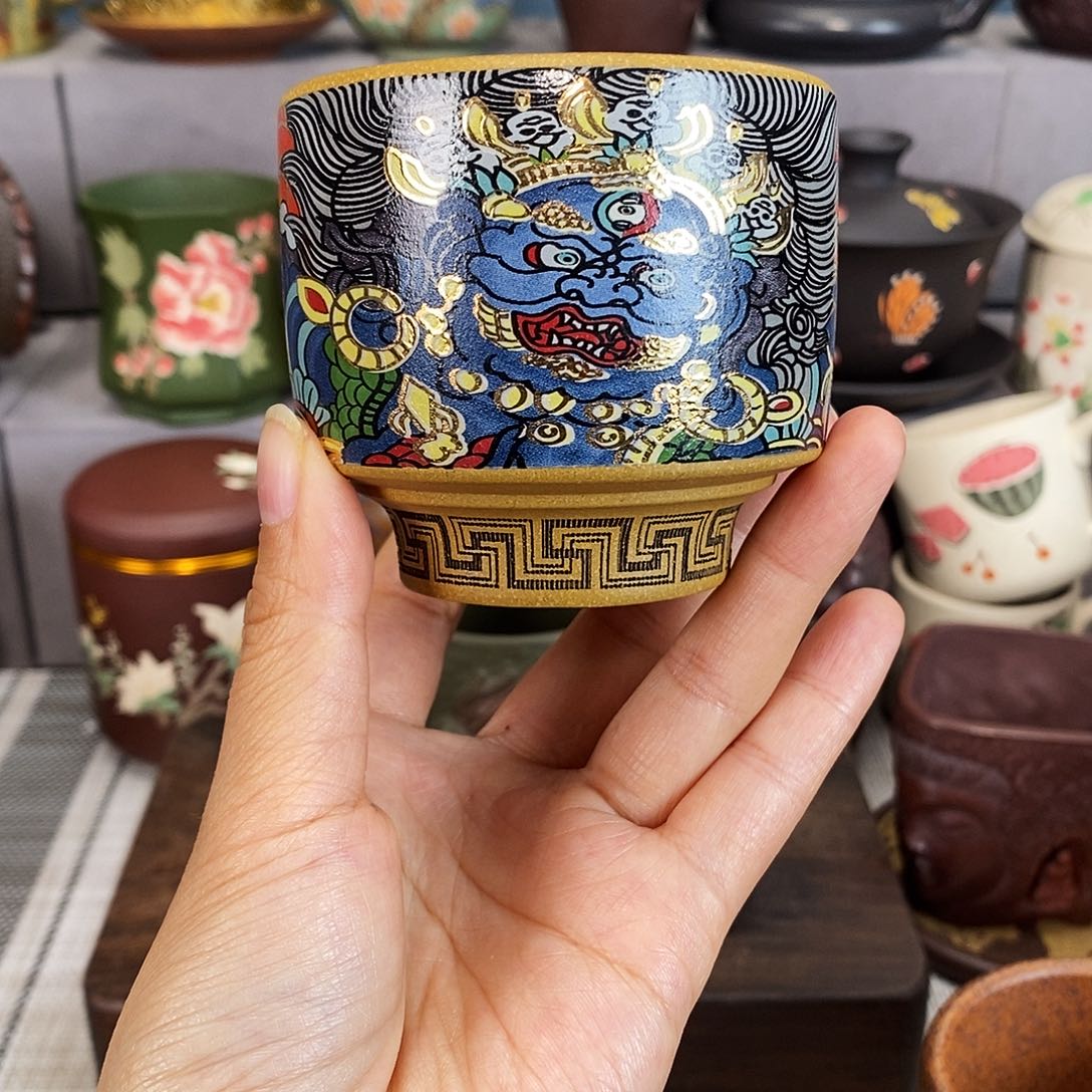 紫砂茶杯紫砂紫砂