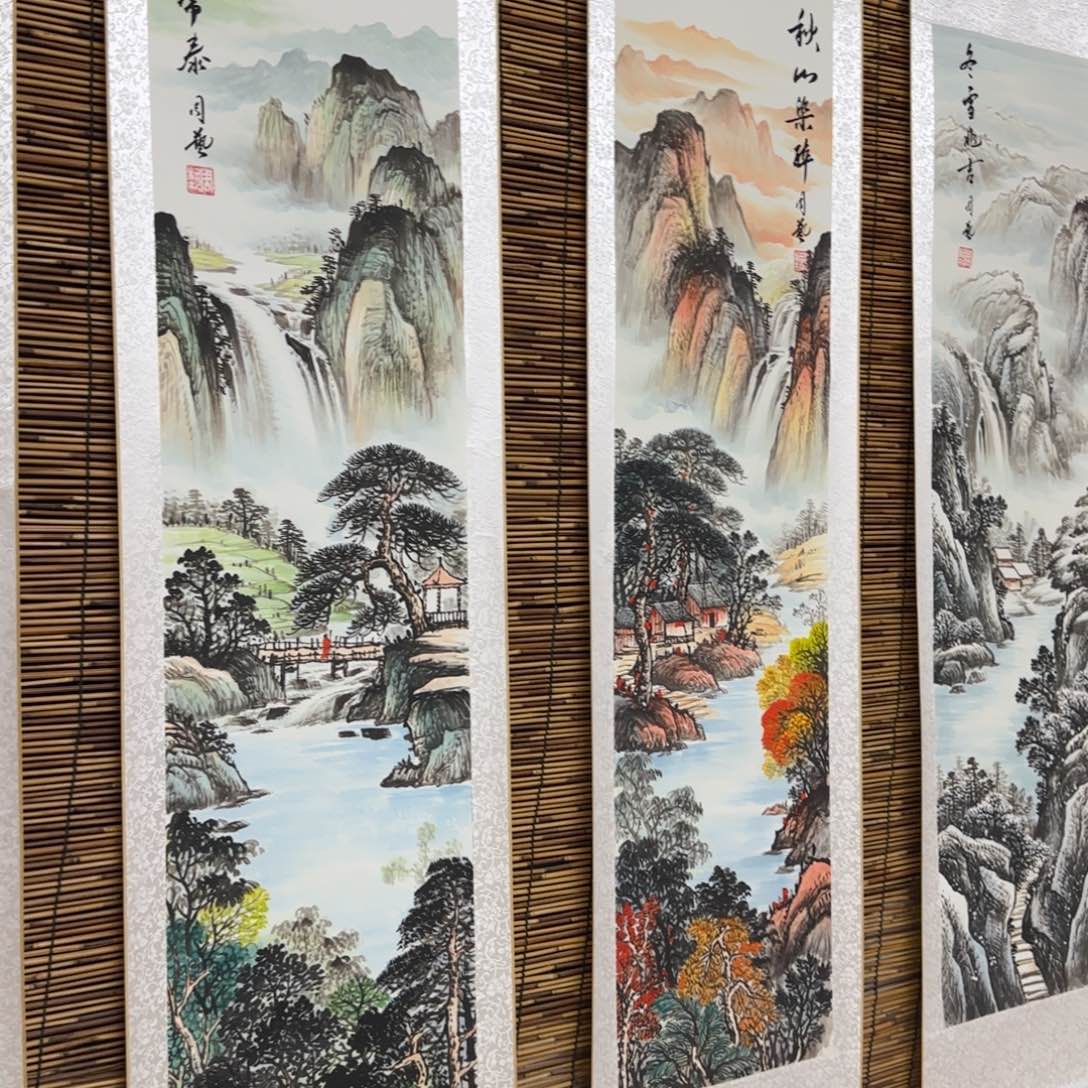 老***玩QB四幅一套作品！带证书！只限一单 