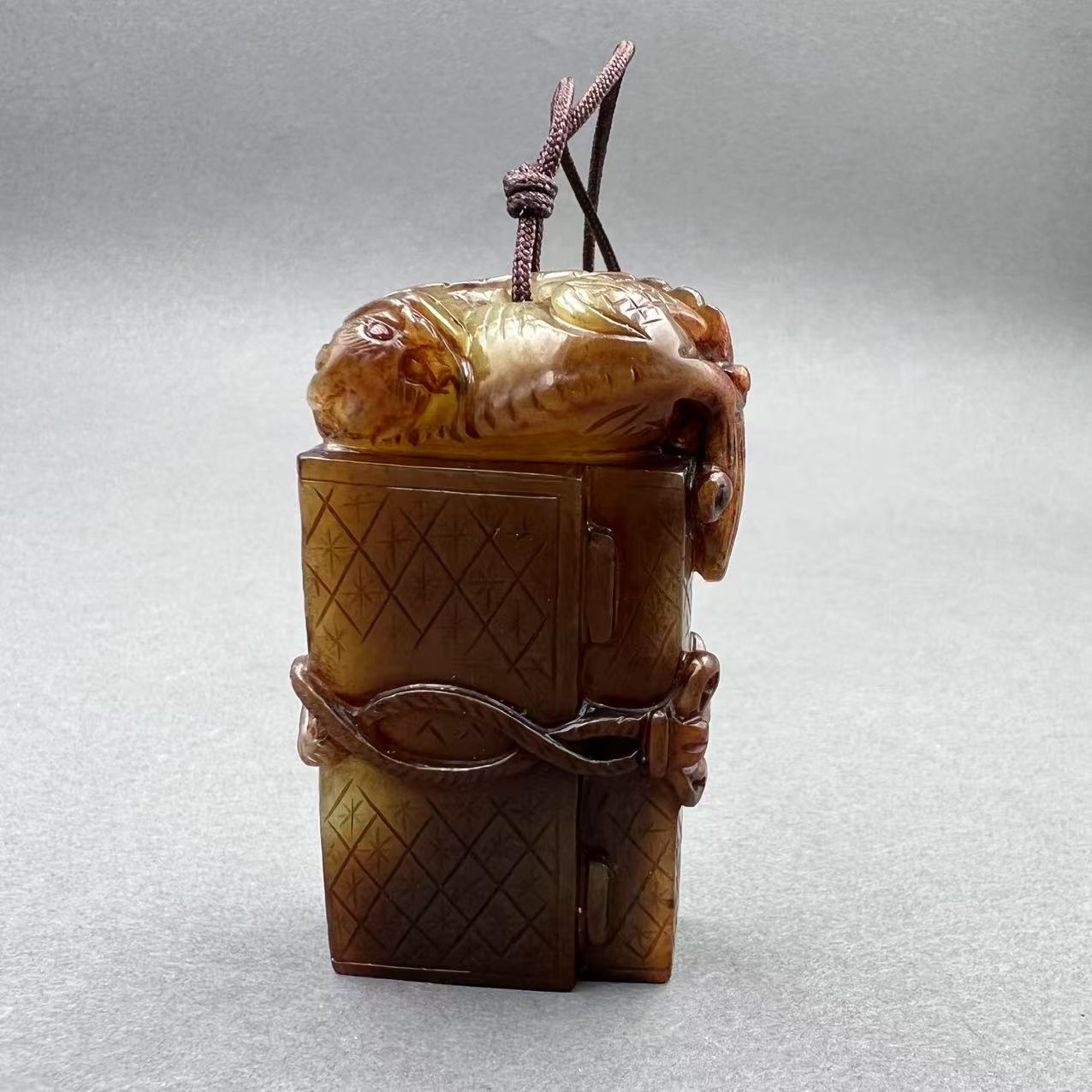 0116晚006和田玉鲤鱼传书