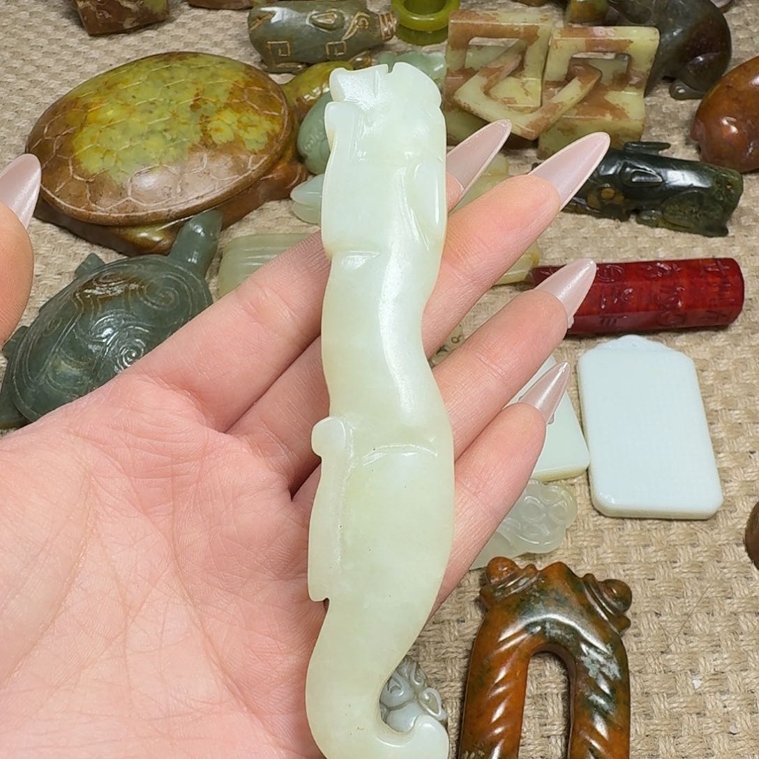 白玉菩提吊坠挂件