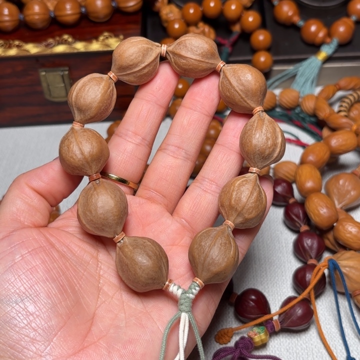 来***长手串/手链橄榄核2.1✖️2.5梅林铁核