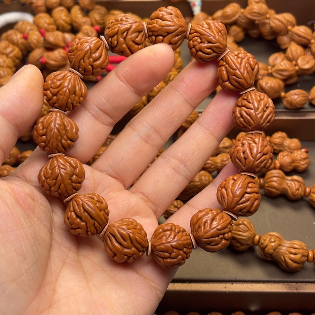 手串桃核龙纹桃核19