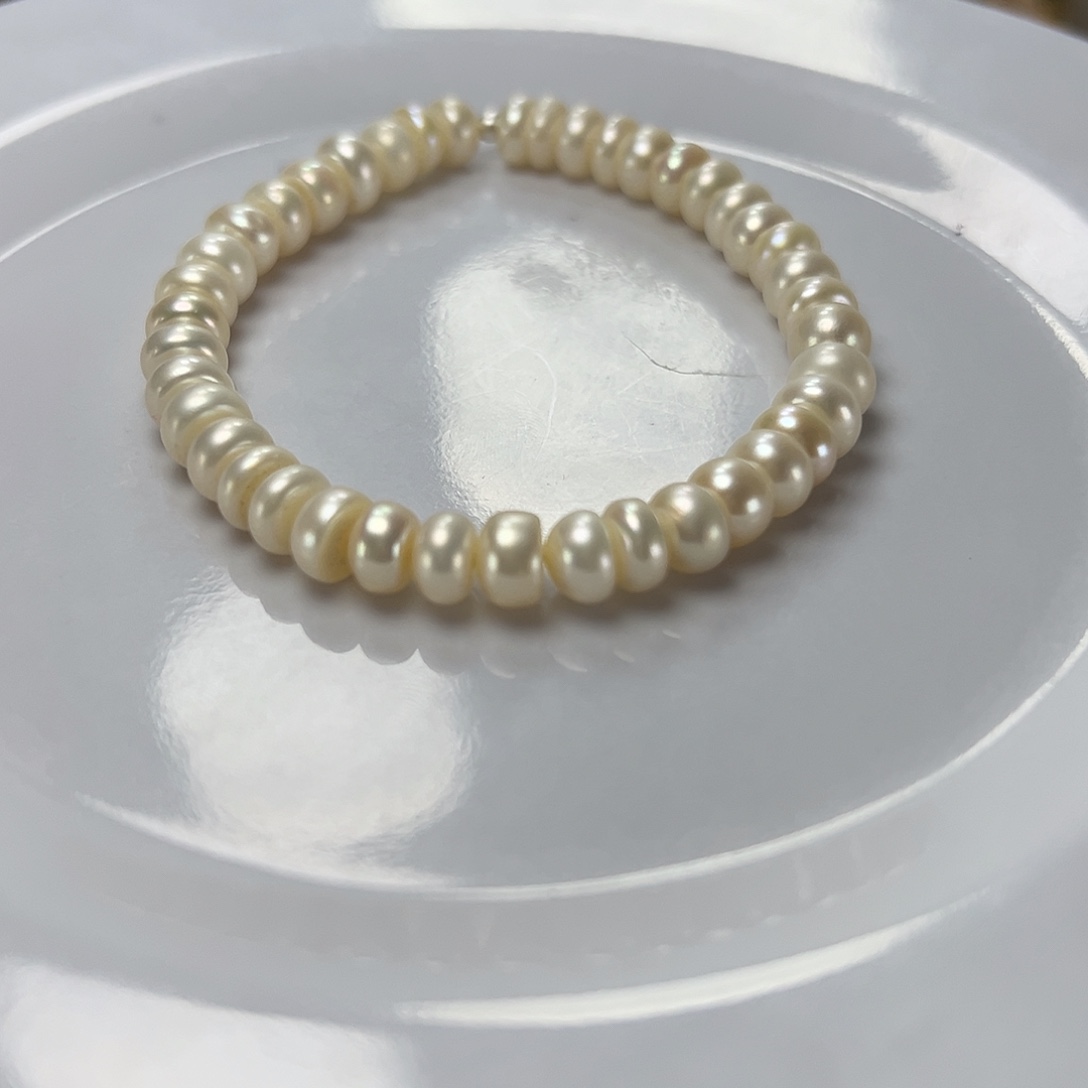 钛钢淡水珍珠手绳