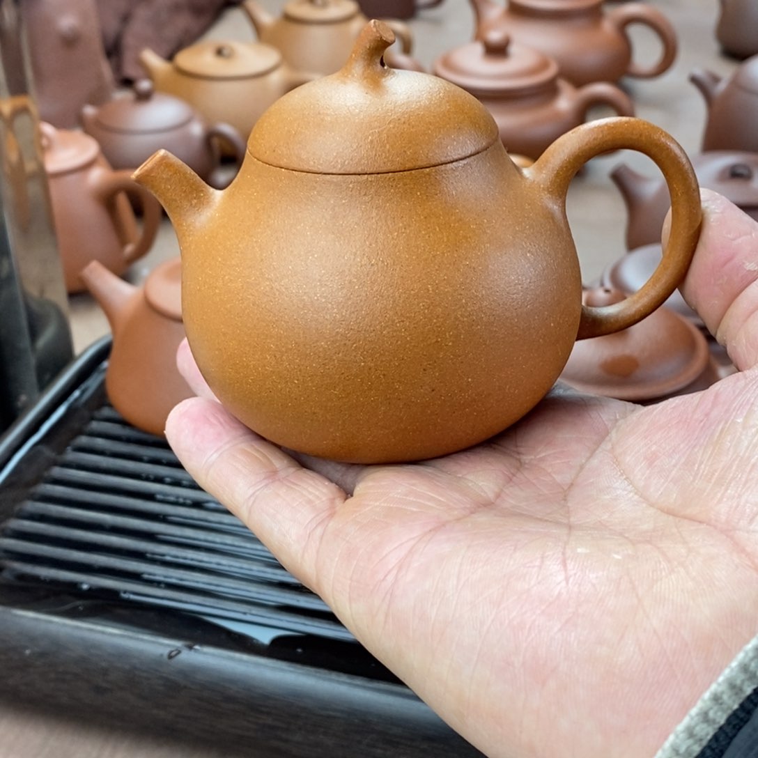 紫砂茶壶卡**特紫砂壶茄瓜