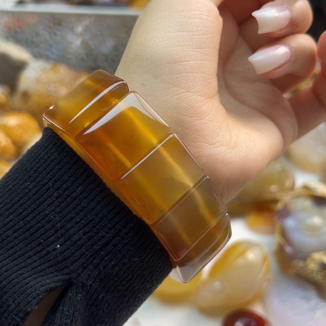 玛瑙/玉髓未镶嵌颈饰