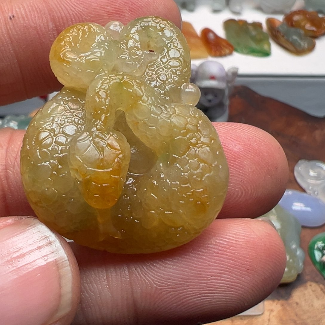 等***云定制翡翠未镶嵌翡翠首饰