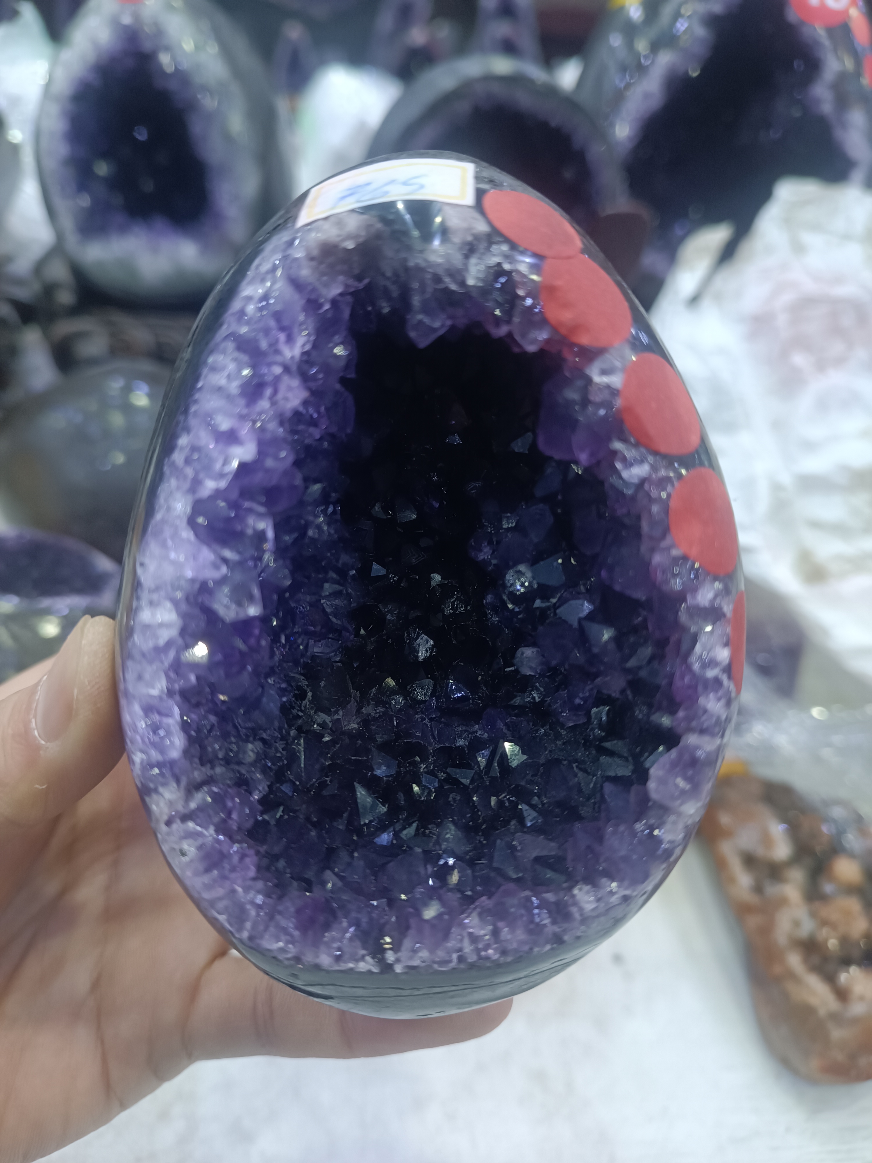 巴西乌拉圭紫水晶摆件