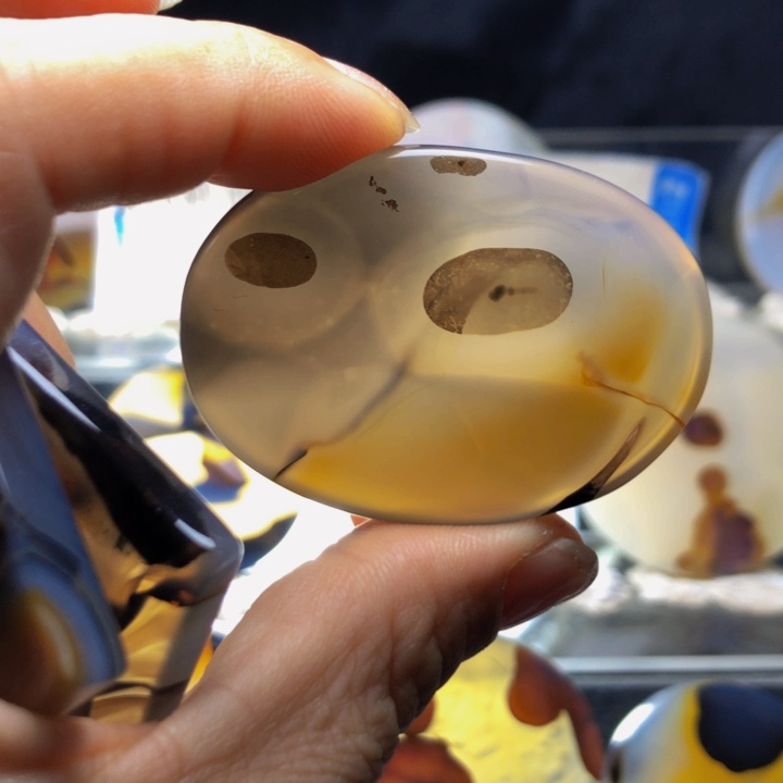 合金玛瑙/玉髓珠宝奇石109