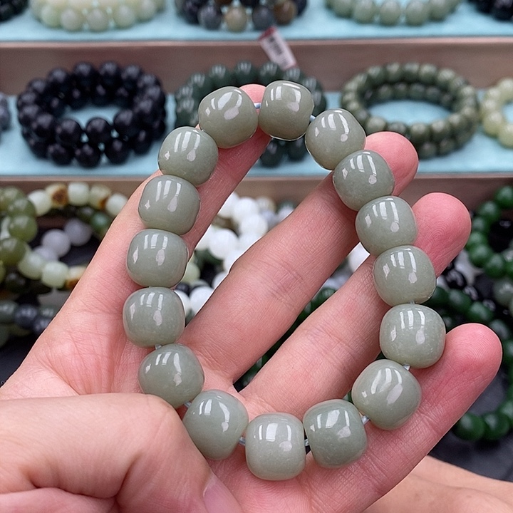 和田玉手链未镶嵌