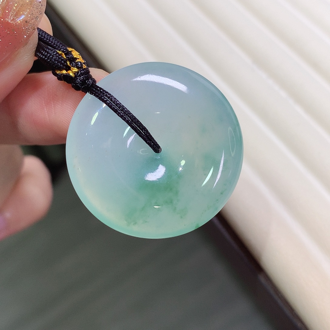 翡翠未镶嵌颈饰29.5-5.8