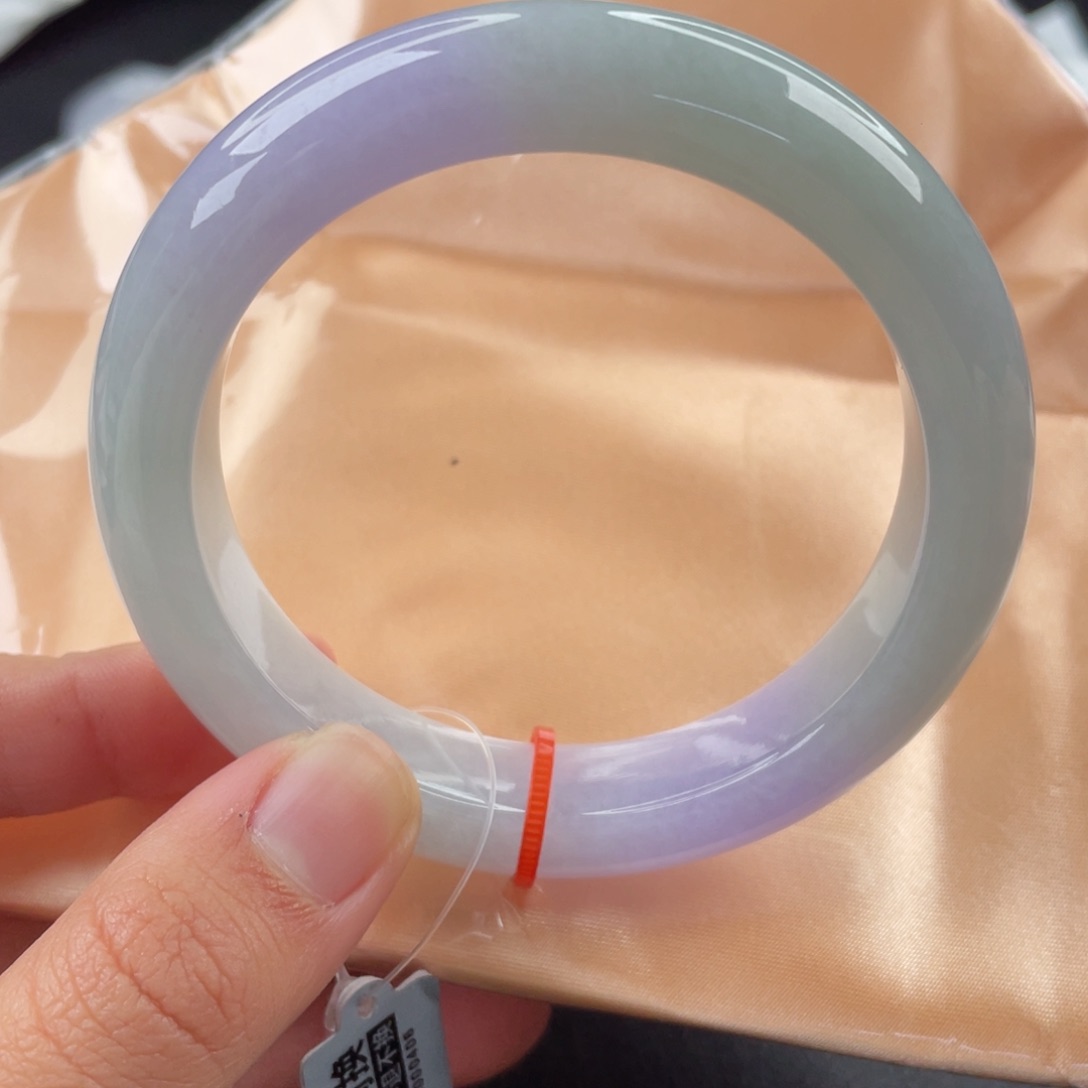 翡翠手镯未镶嵌57-58正圈