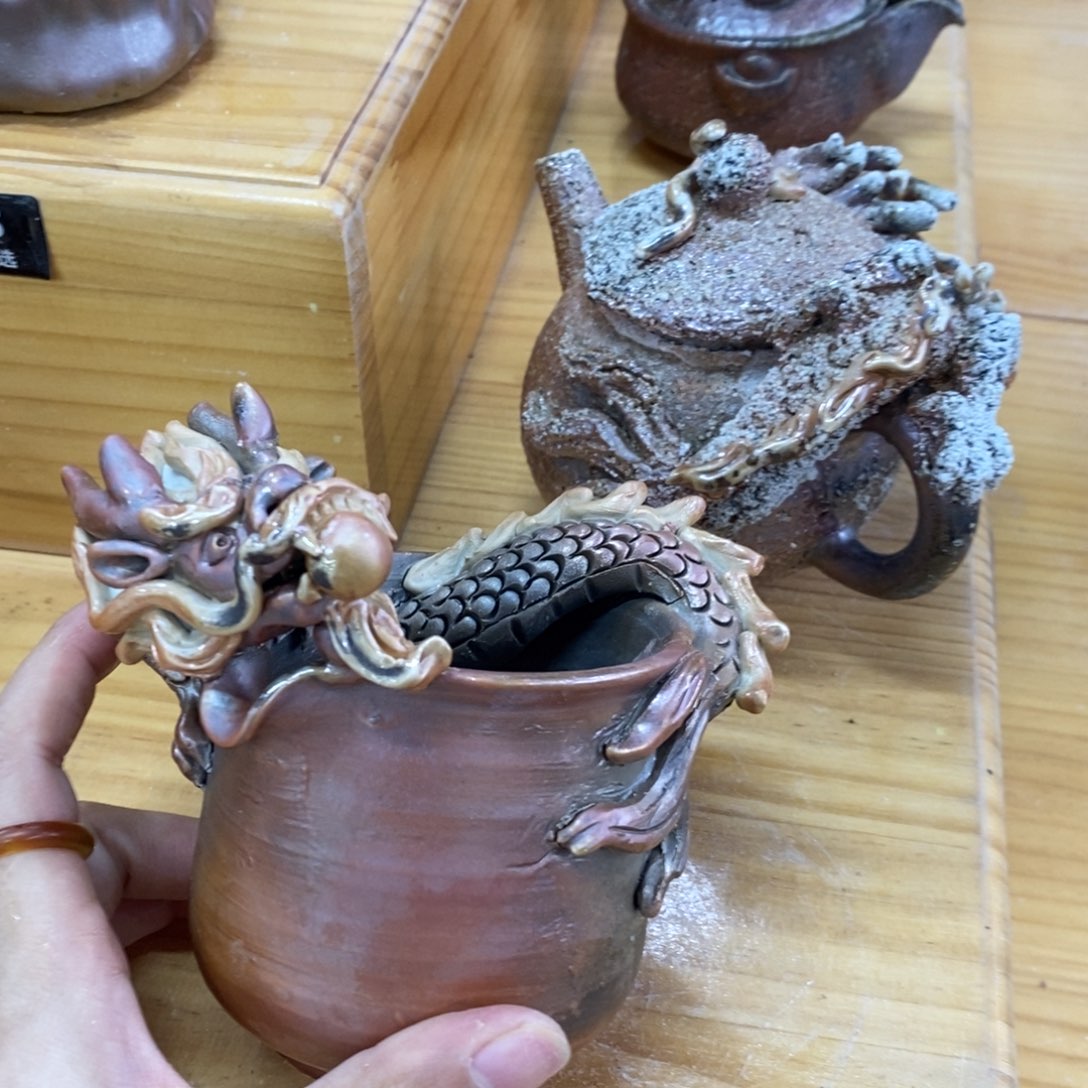 陶园柴烧，精品高货V43瑕疵