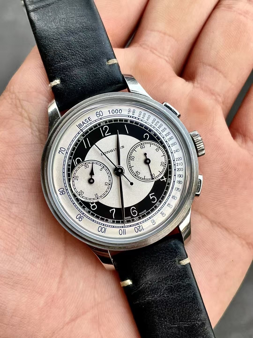 95新 Longines/浪琴 浪琴/ 经典复刻 L2.830.4.93.0 精钢 40.00mm