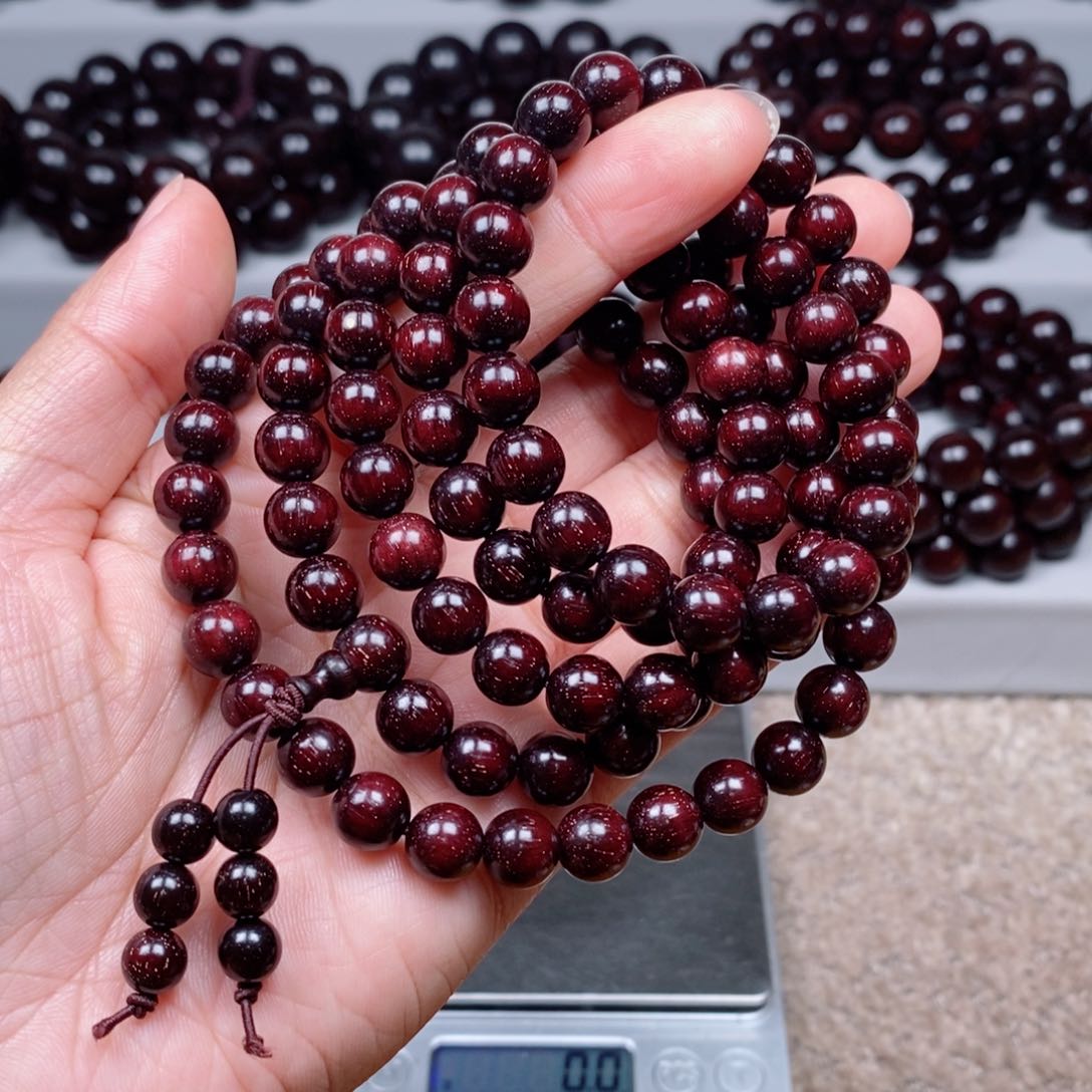 檀香紫檀（小叶紫檀）自**然0.8*108