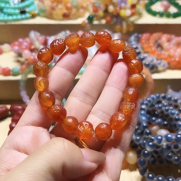 玛瑙/玉髓未镶嵌手链