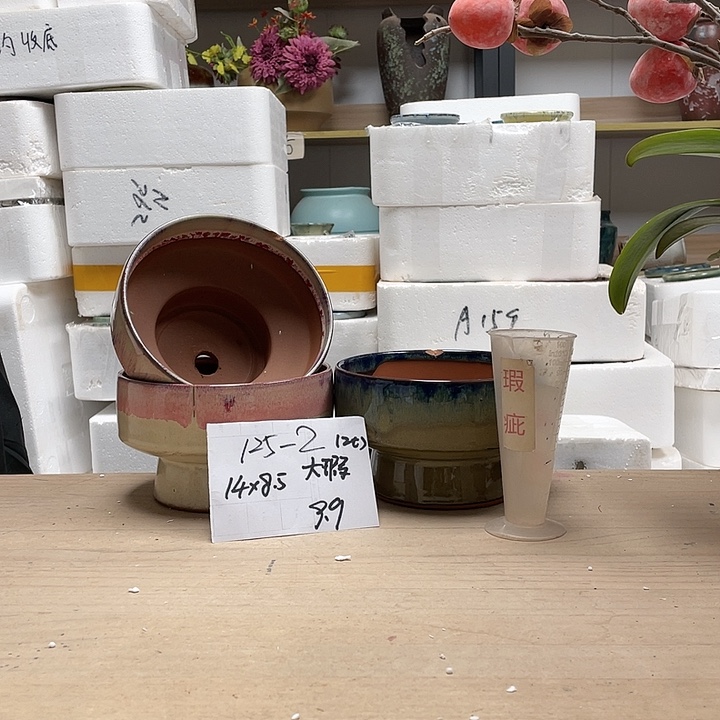 粗陶多肉花盆微瑕2