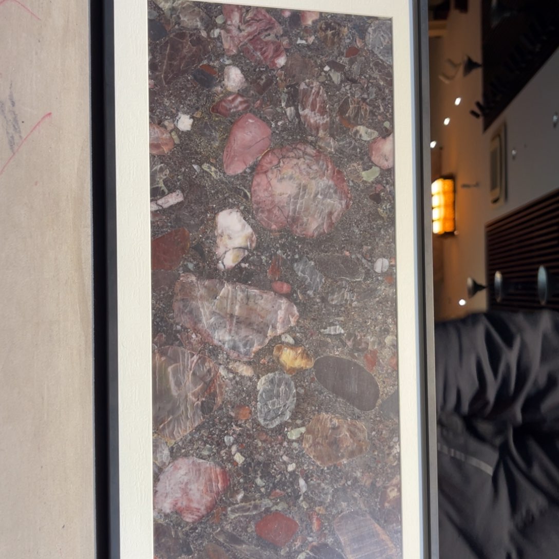 彩石45/23 三峡清江画面石