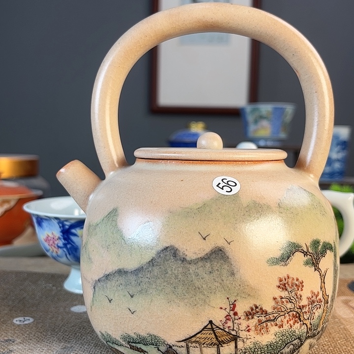 摆件景德镇陶瓷茶杯多