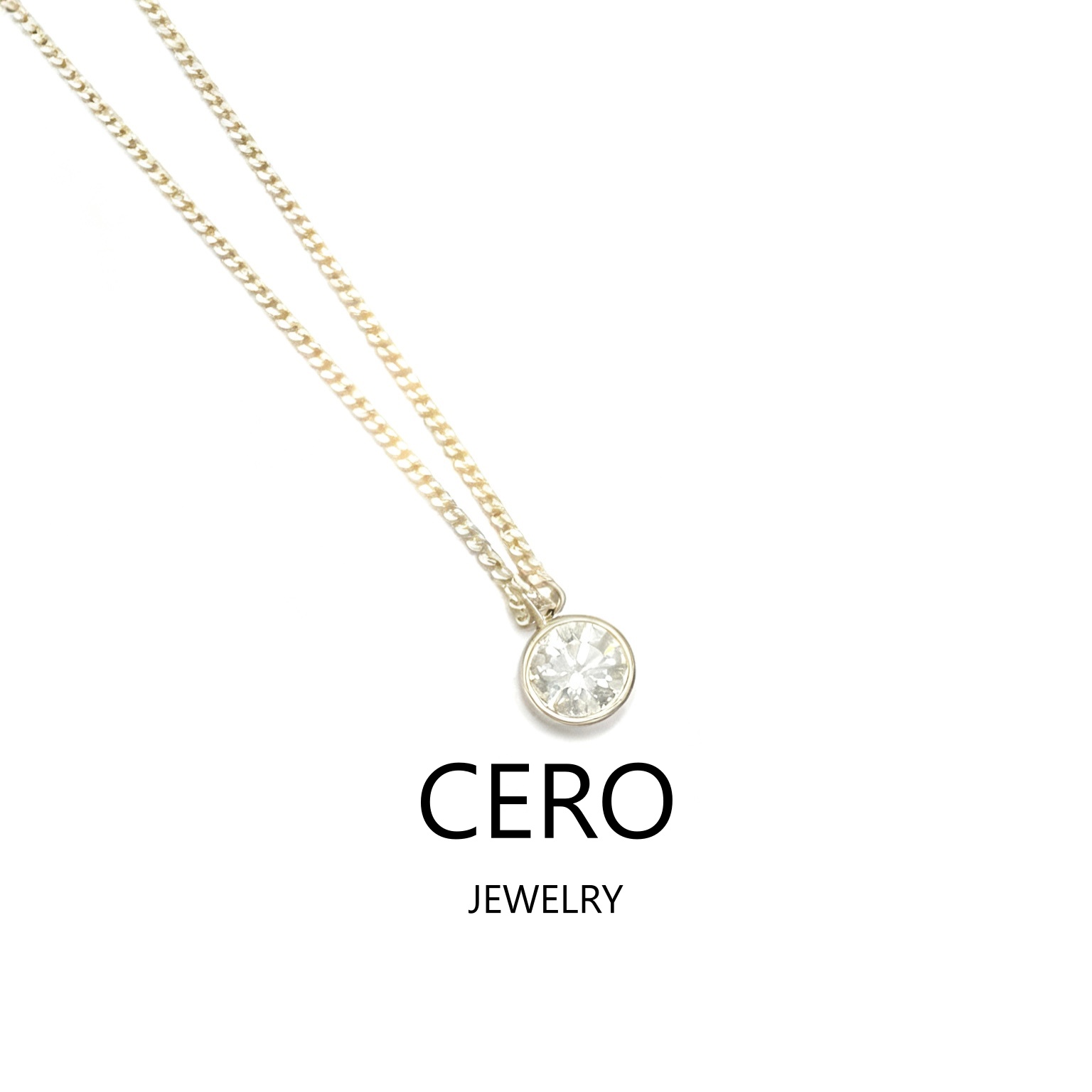 CERO【080古巴泡泡项链】18K金经典气质钻石(项链) KK00316