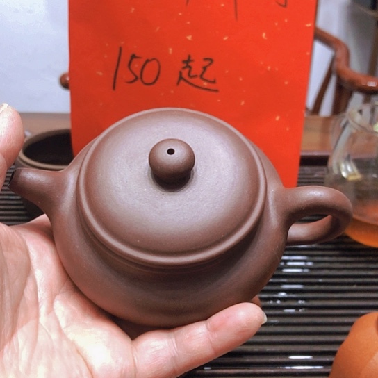 紫砂茶壶紫泥仿古
