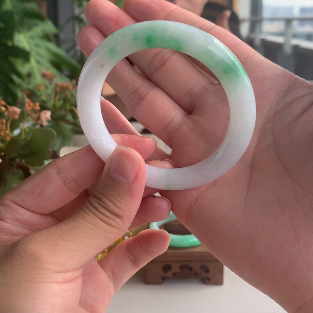 翡翠手镯未镶嵌69号54.5