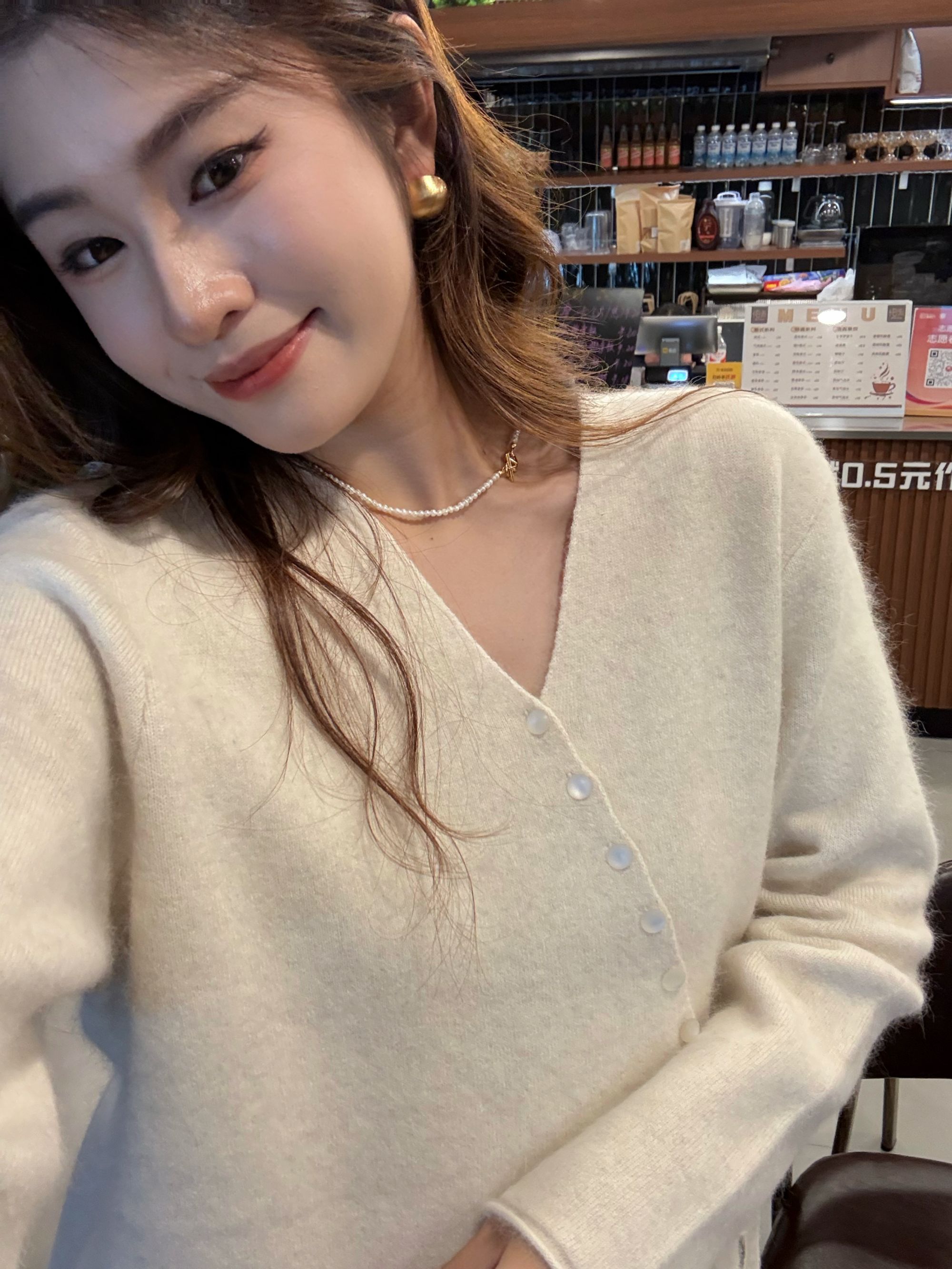 【高定开衫】特种动物绒定制高级气质感温柔超软糯毛茸茸开衫