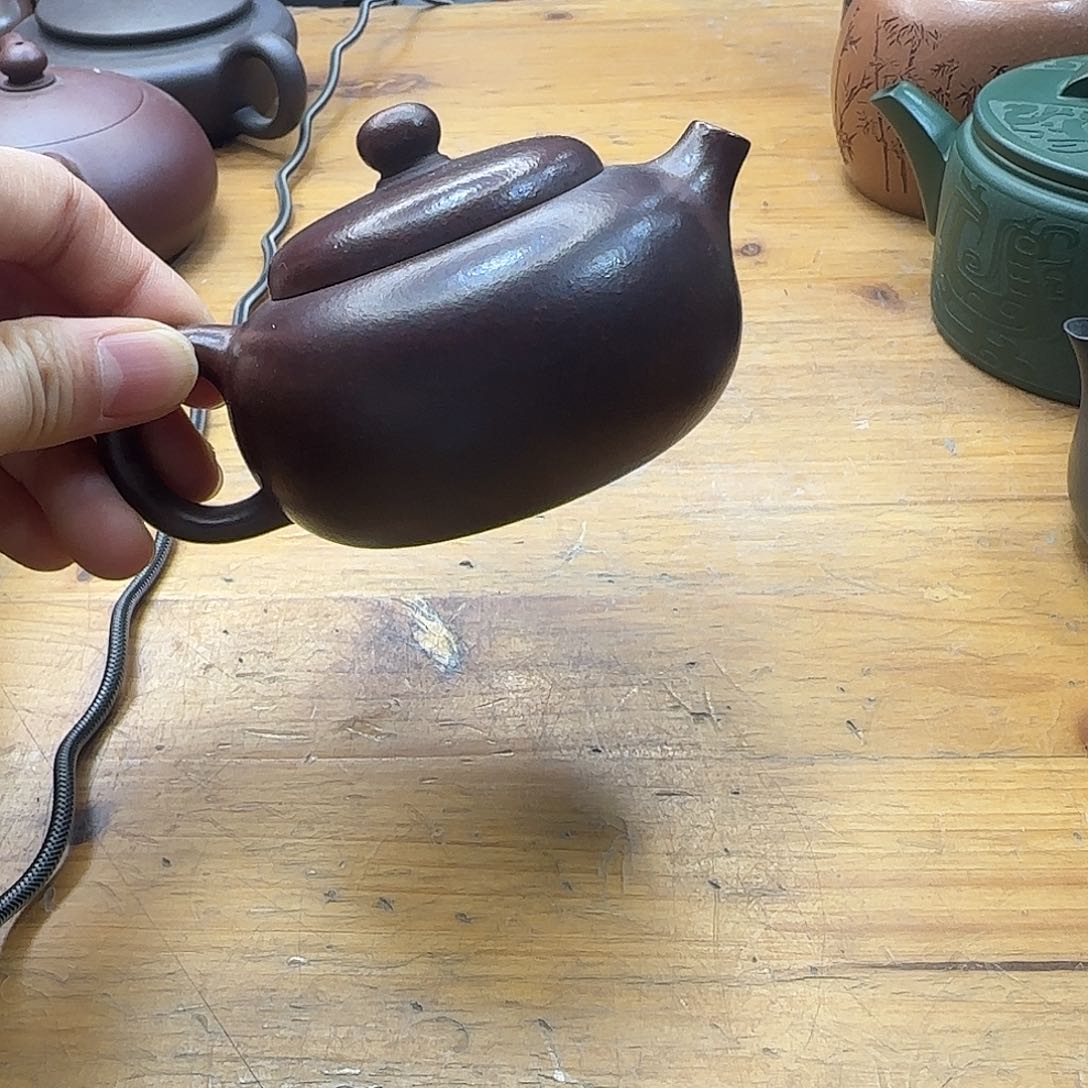 紫砂茶壶民间手艺人全手工制作