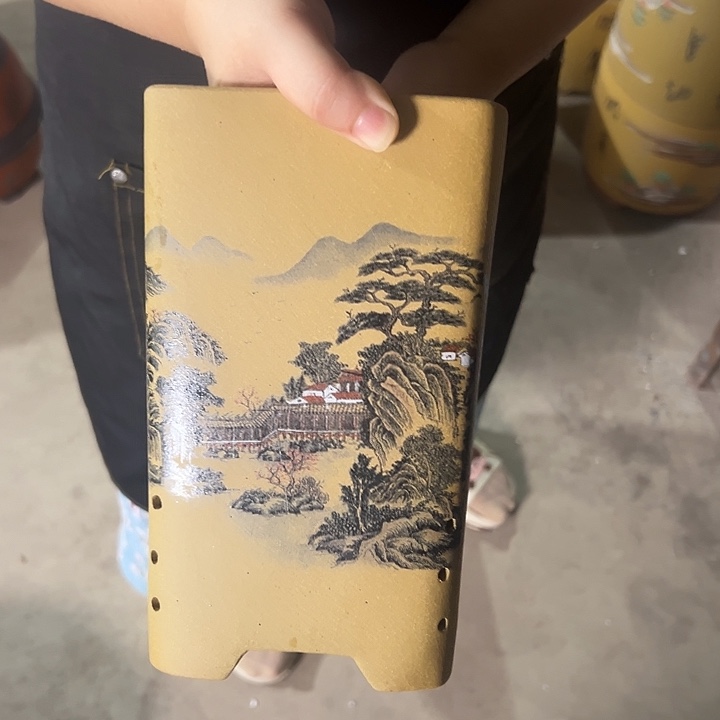 紫砂花盆口径14 22