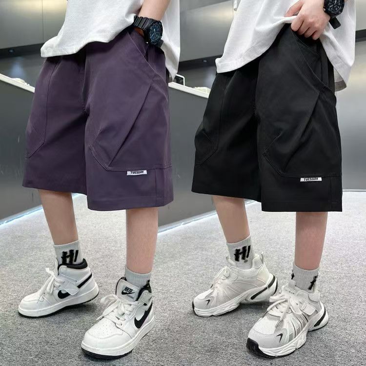 【男童纯棉】休闲儿童夏季休闲裤五分裤男童薄款宽松