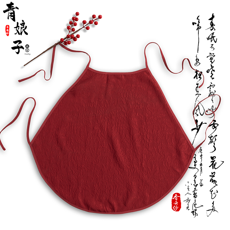 青娘子-香云纱冠乐绉透气简约中国风打底肚兜吊带60754