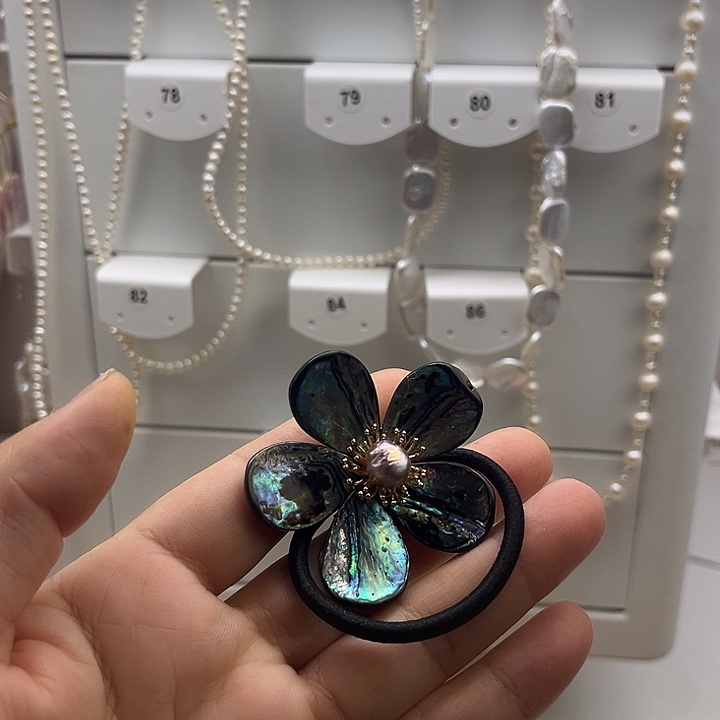 发夹淡水珍珠未镶嵌