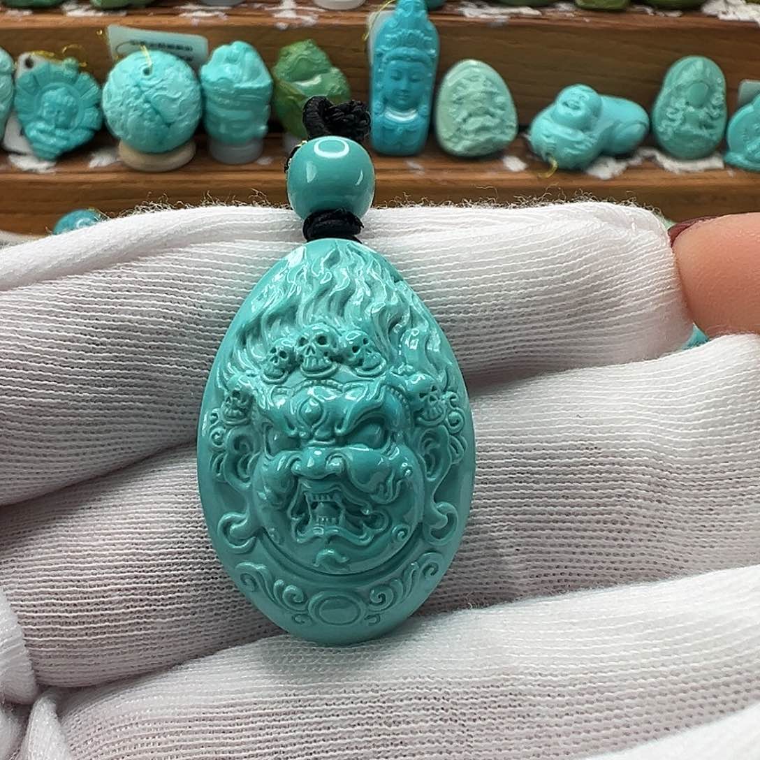 绿松石大黑天 未镶嵌