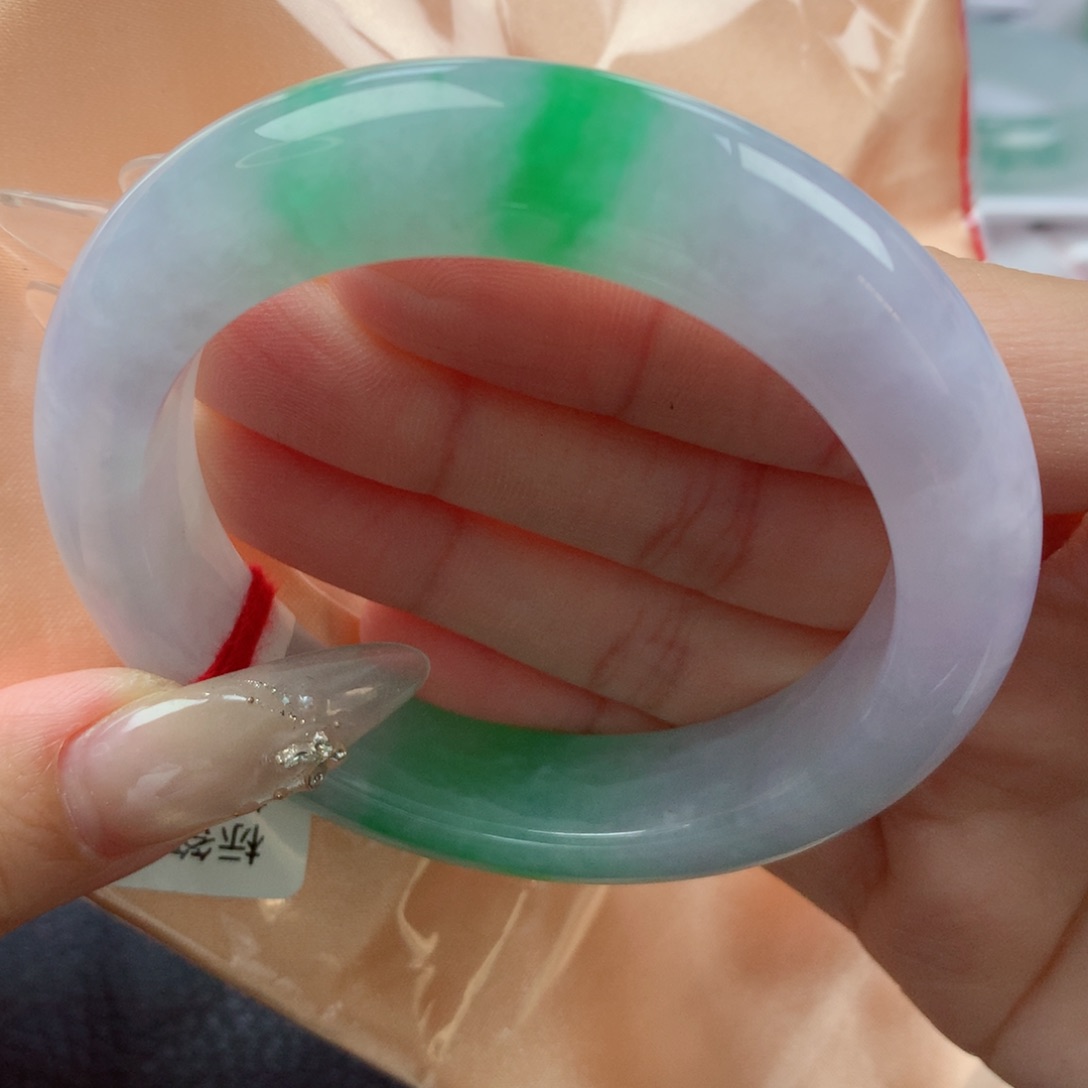 未镶嵌手镯翡翠缅甸天然翡翠A货55
