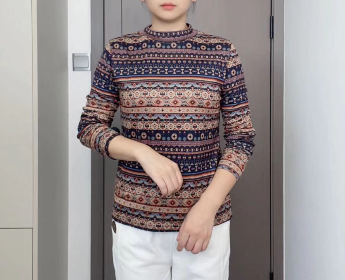 2025秋冬保暖新款加厚打底衫女士百搭显瘦上衣长袖套头
