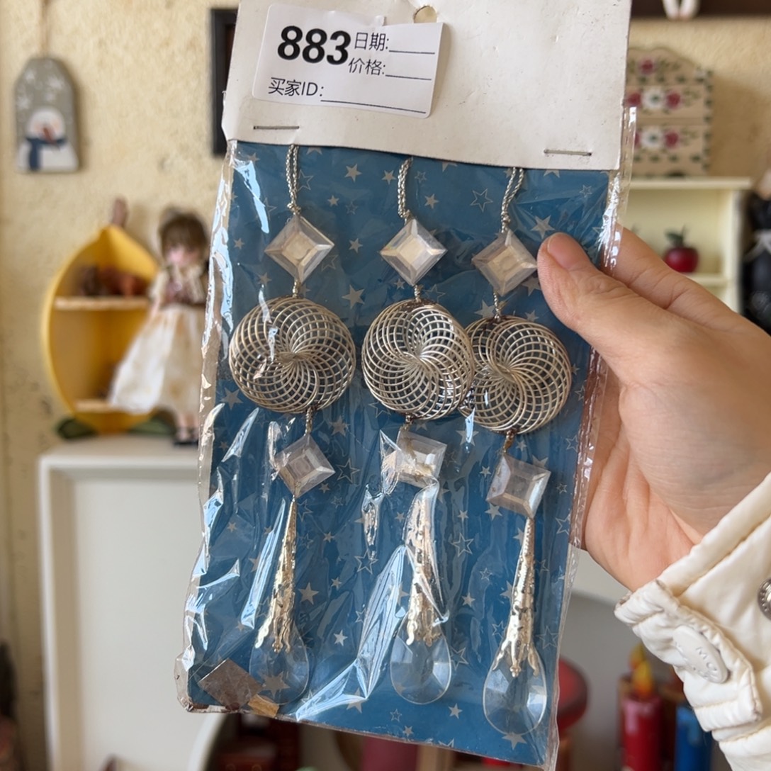 木默认微瑕微脏！外贸样品摆件挂件883