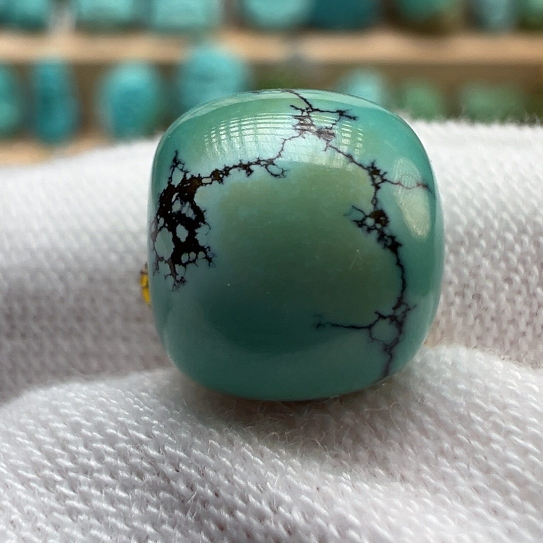 绿松石未镶嵌配饰9.4×8.5