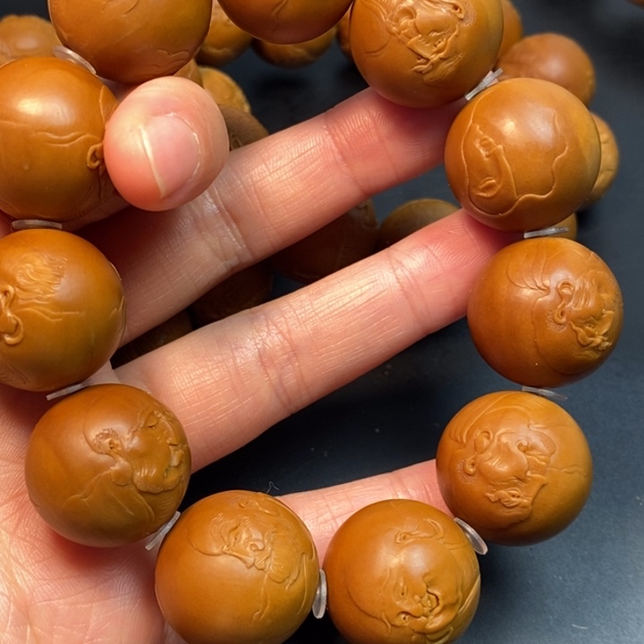 橄榄核手串/手链正**光十八罗汉